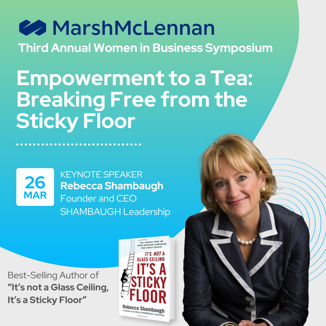 Keynote Speaker at Marsh McLennan’s Women in Business Symposium